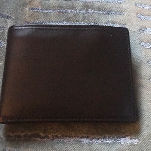 Men’s all leather billfold